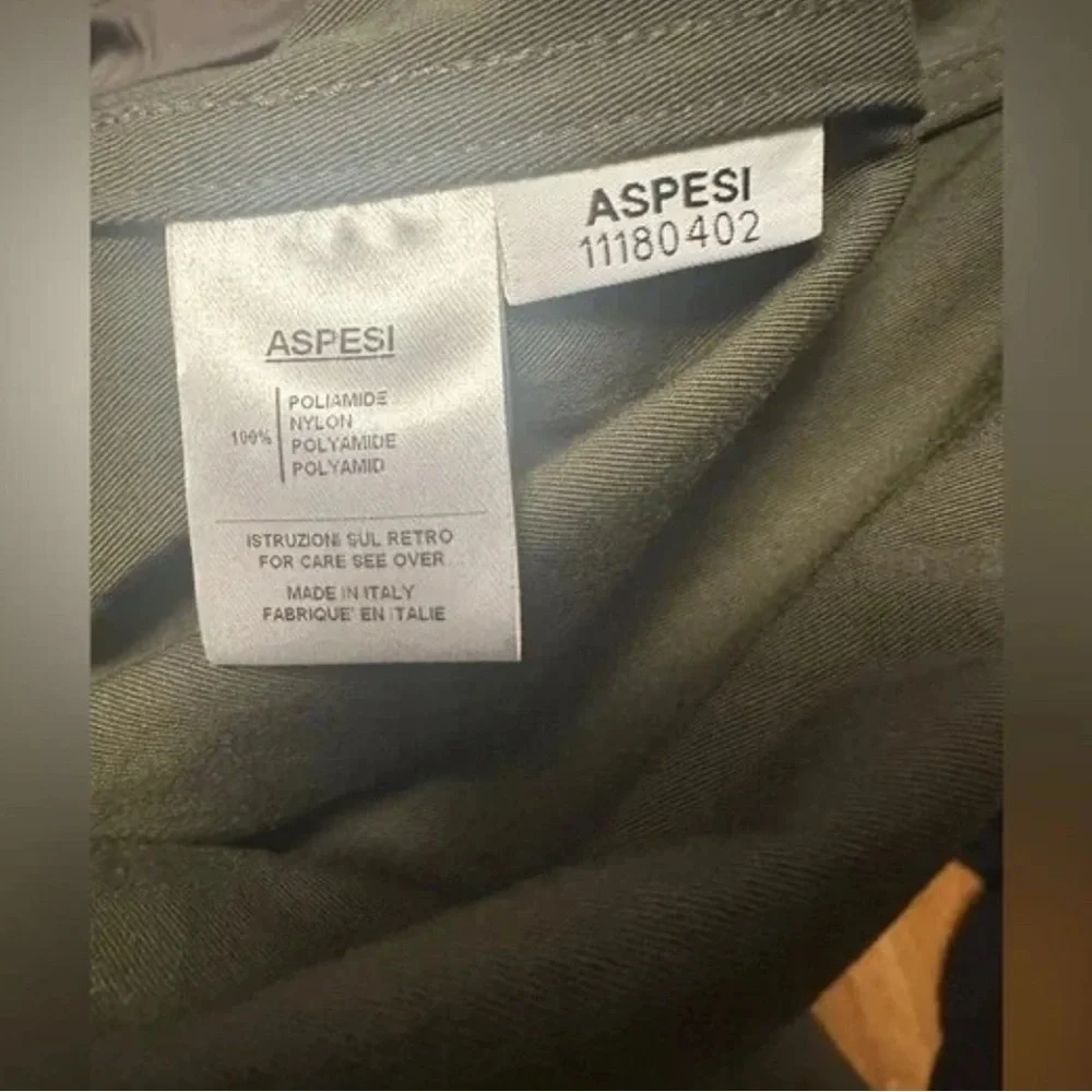 Aspesi Green Detachable Thermore Wool Lined Field Jacket XXL - Picture 5 of 16